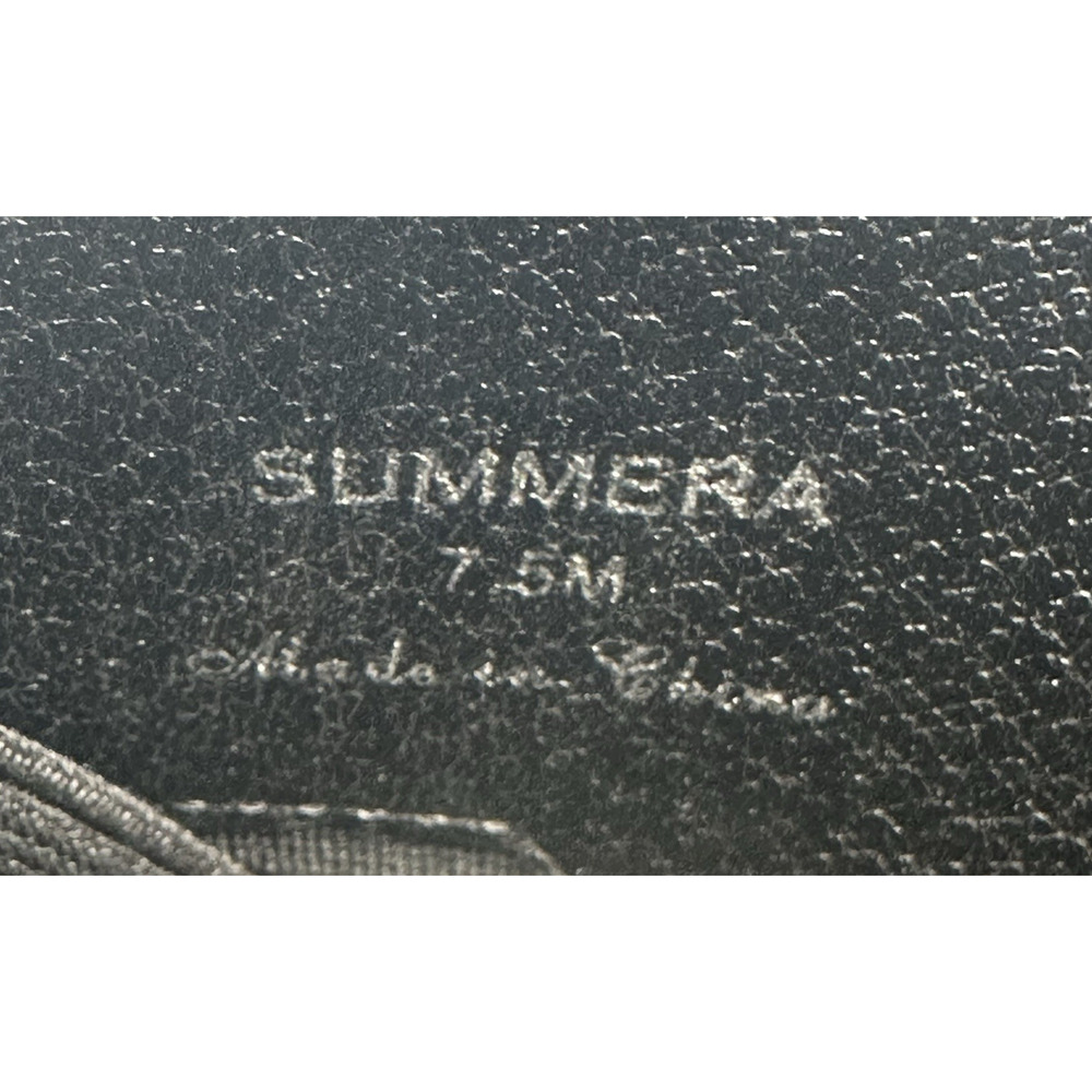Donald Pliner Summera Cork Wedge Slide Sandals Black Womens Size 7.5M New $198 - Picture 8 of 9
